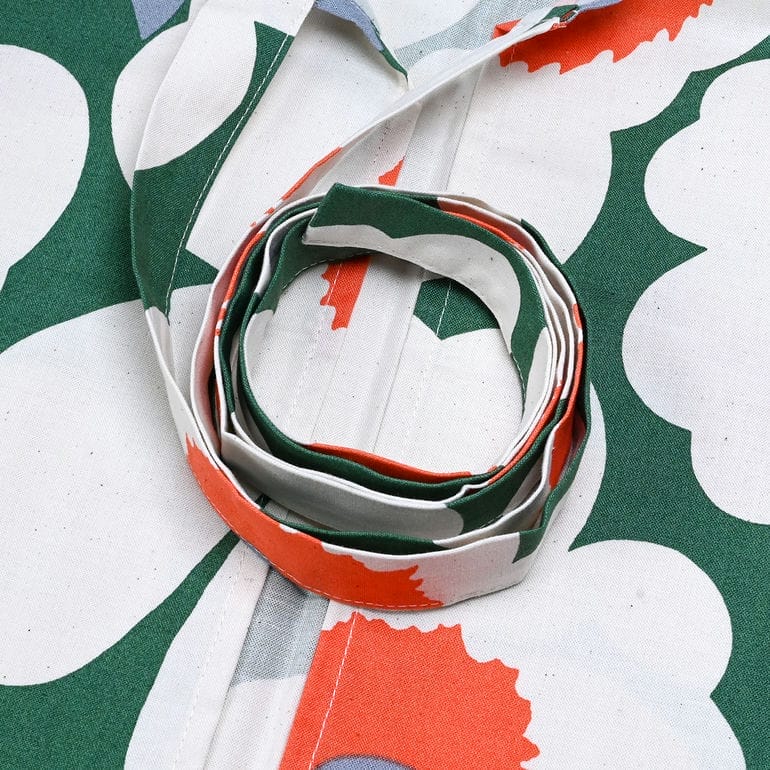 마리메꼬 Marimekko 60주년 한정 앞치마 피에니 우니꼬 꽃무늬 에이프런 - 상세 이미지 4