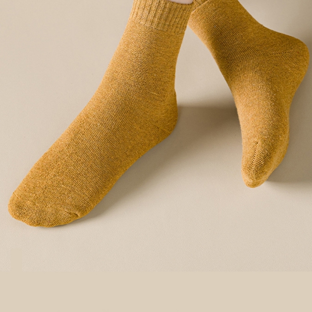 얇은수면양말 빅사이즈수면양말 압축 순면 브릭레드