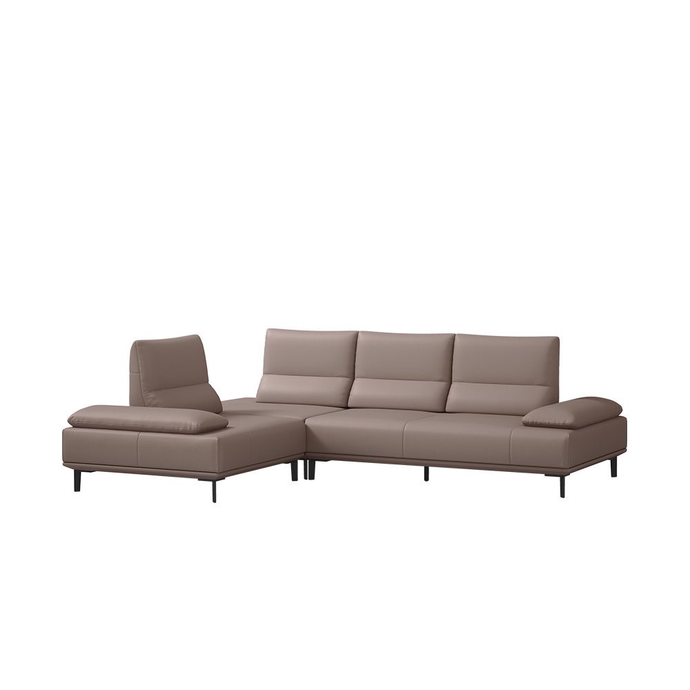 알로소 카포네그랑 4인소파 가죽소파 (코너형, 스윙소파, 소프트프리모가죽)