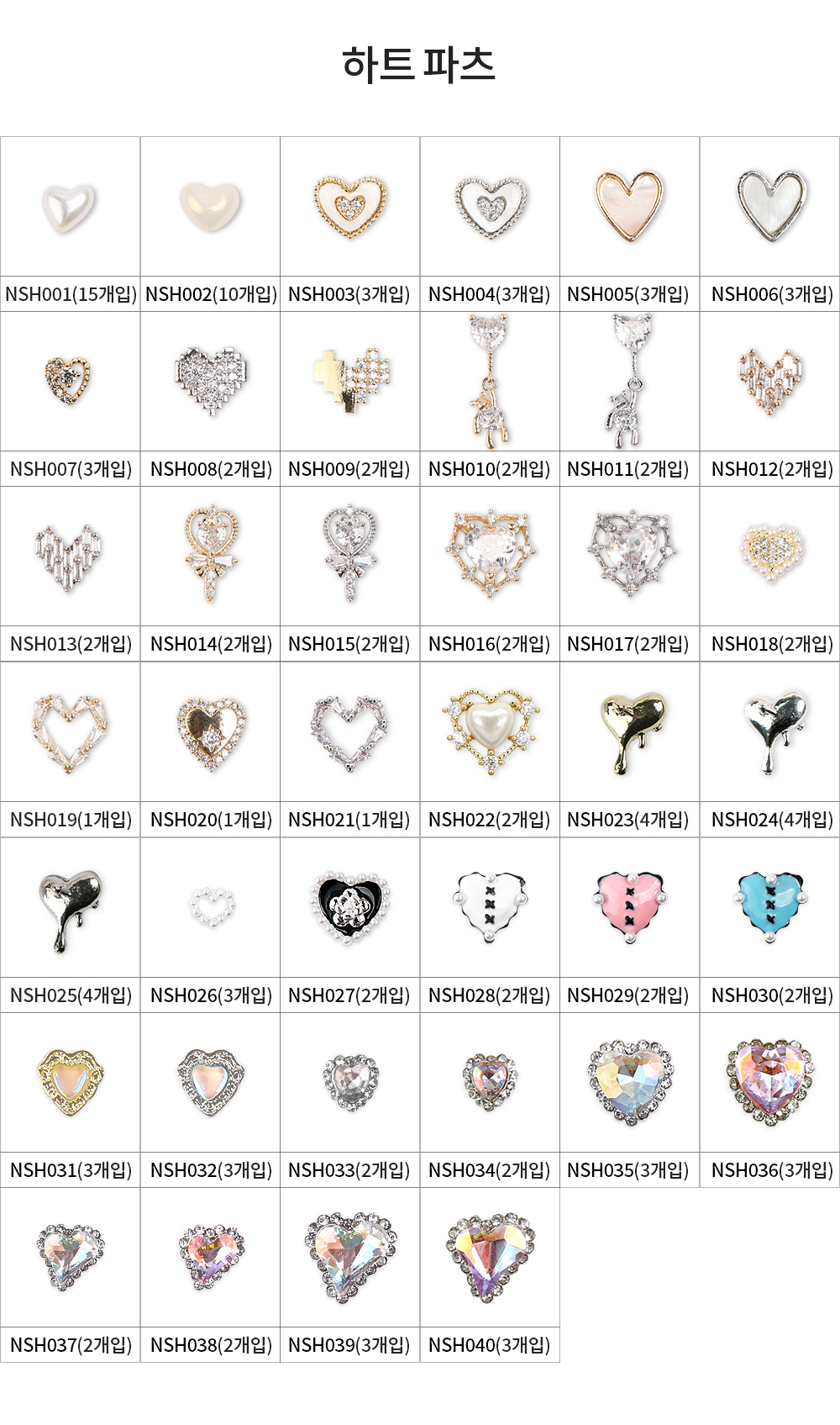 JelloJello Heart Parts Option Overview