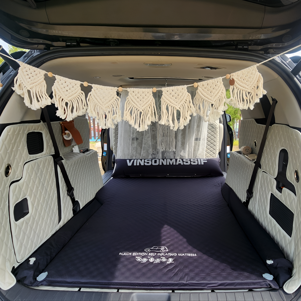 빈슨메시프 차량용 자충 차박매트 프리미엄L 5T 캠핑 자동차 에어 매트 매트리스 전차종 SUV