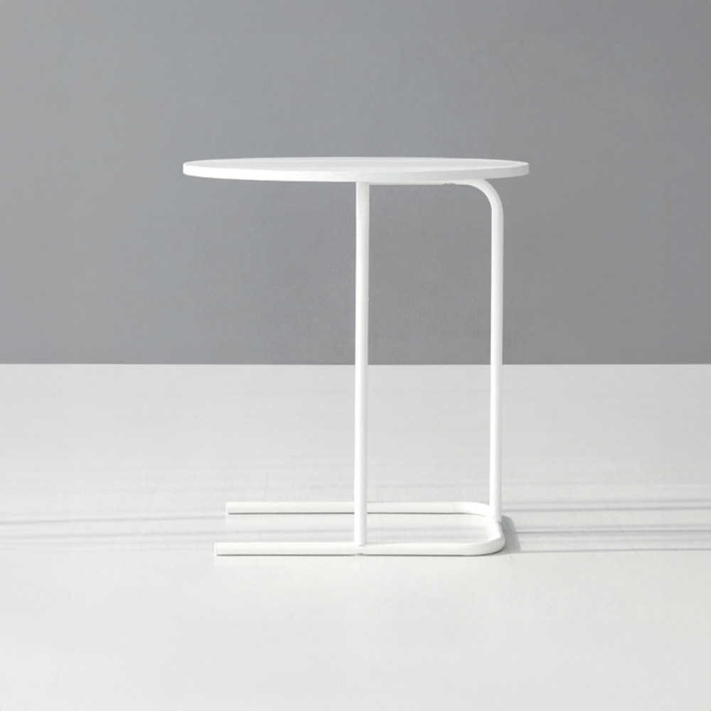 두게드 사이드테이블 원형 D55 화이트 1341.7253
