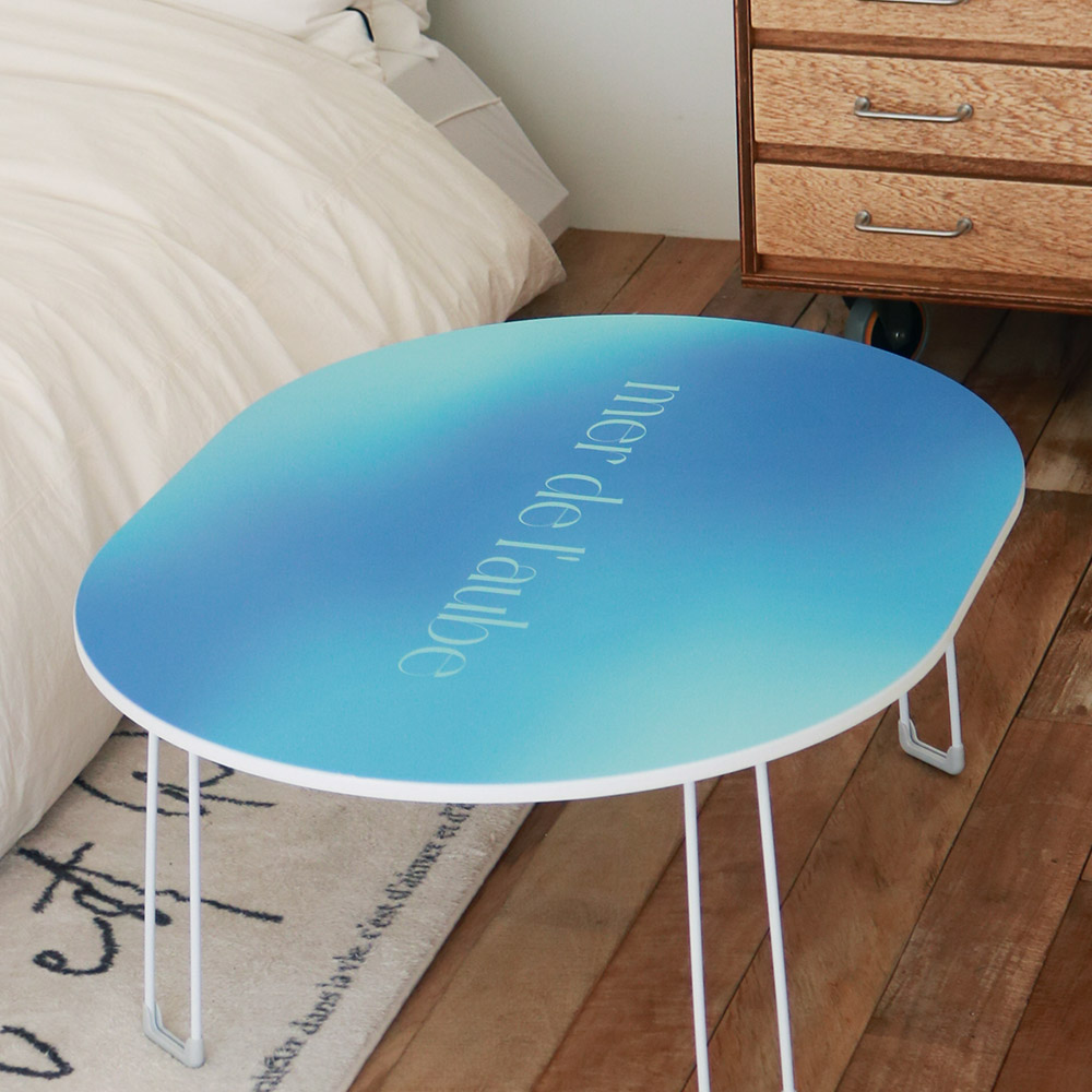 접이식 그라데이션 테이블 베드트레이