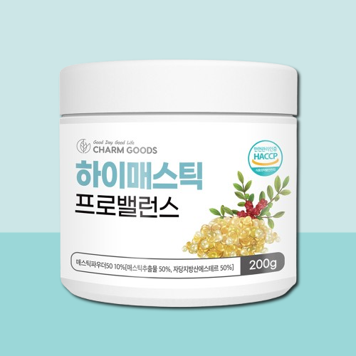 그리스 매스틱유산균 메스틱 검 모유유산균 위 장 테르펜 가루 - 상품 이미지