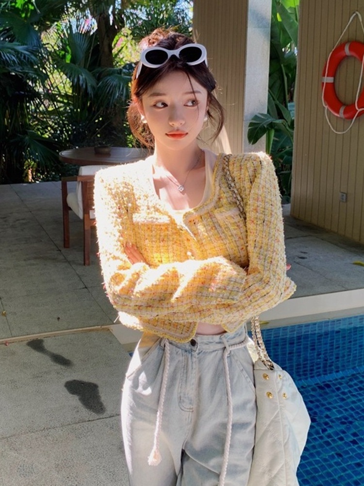 지옥에서 온 판사 1화 박신혜 자켓 긴팔 강빛나 옐로우 크롭 의상 옷 패션 - 상세 이미지 4