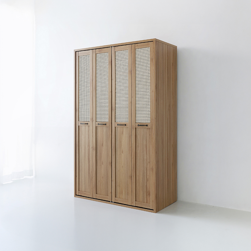[희망일배송] 벤탄 옷장 4문 PRM195120CRT 1200x590x1950mm, 캄포어베니어 1484.3251 - 상세 이미지 2