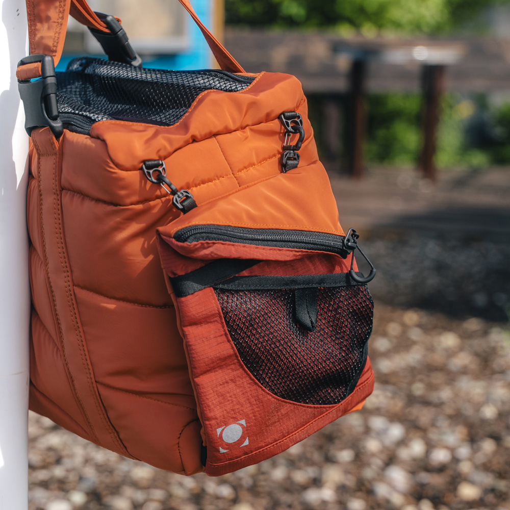 하웃 에어핏 강아지 이동 가방 슬링백 애견 산책 가방 사코슈 세트