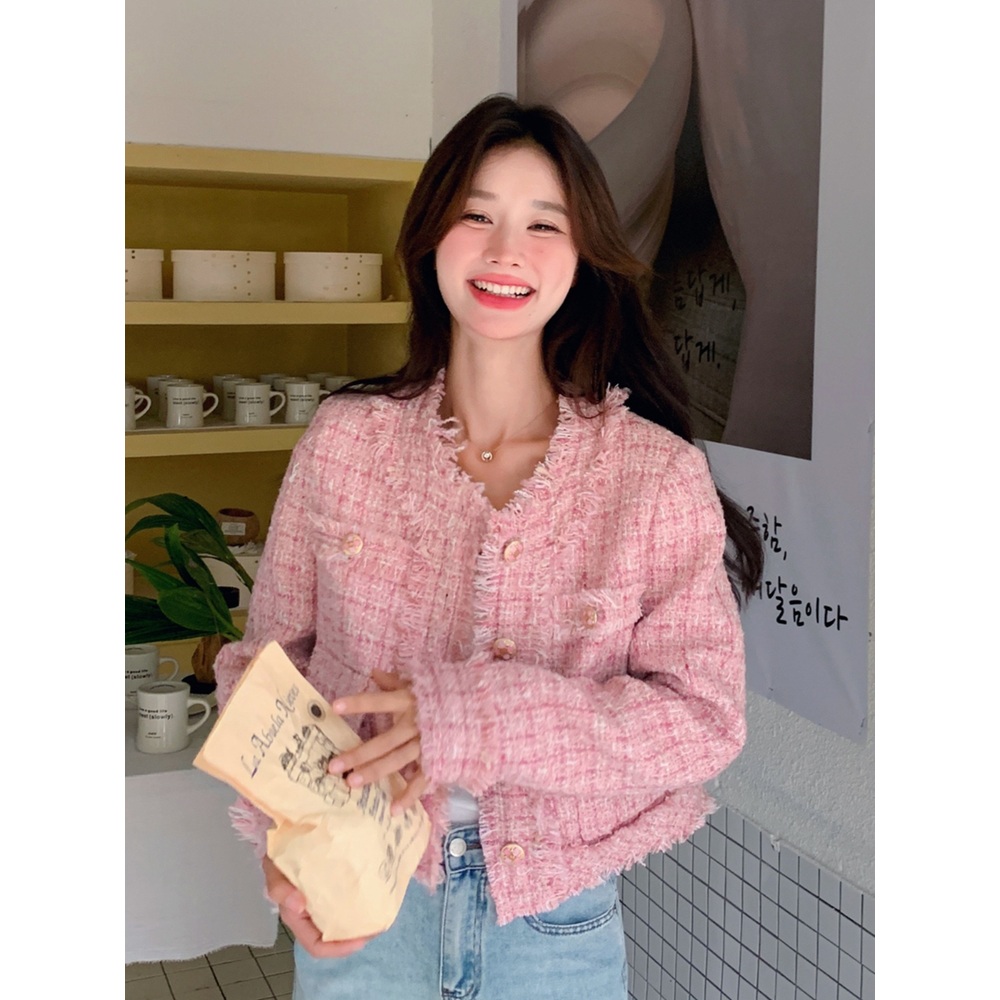 지옥에서 온 판사 2화 박신혜 자켓 핑크 강빛나 트위드 하객룩 의상 옷 패션 - 상세 이미지 4