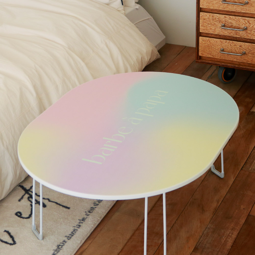 접이식 그라데이션 테이블 베드트레이