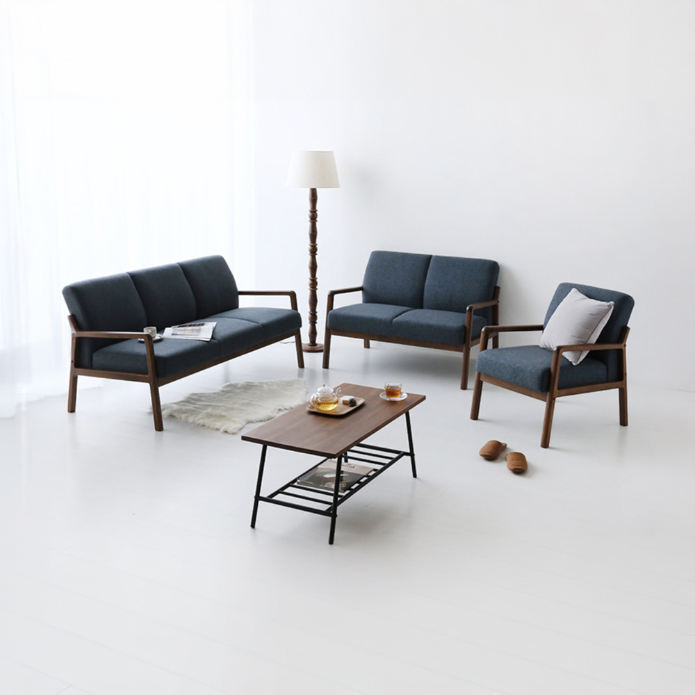 데니쉬 패브릭 소파 1인 다크블루, 5880.8528