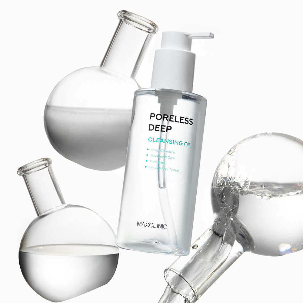 맥스클리닉 포어리스 딥 블랙헤드 모공 클렌징오일 200ml, 2개