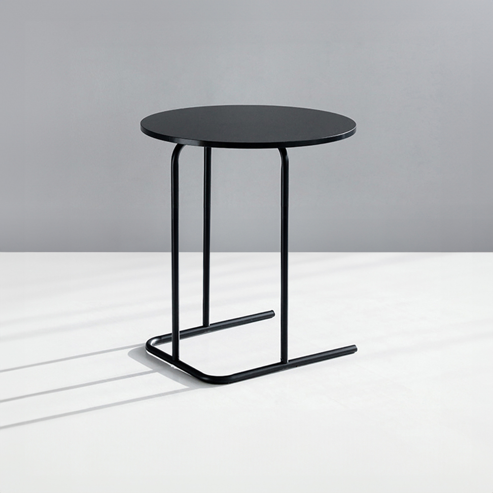 두게드 사이드테이블 원형 D55 블랙 0629.7034