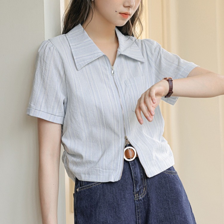 엄마친구아들 11화 정소민 자켓 반팔 배석류 집업 캐주얼 의상 옷 패션 - 메인 이미지
