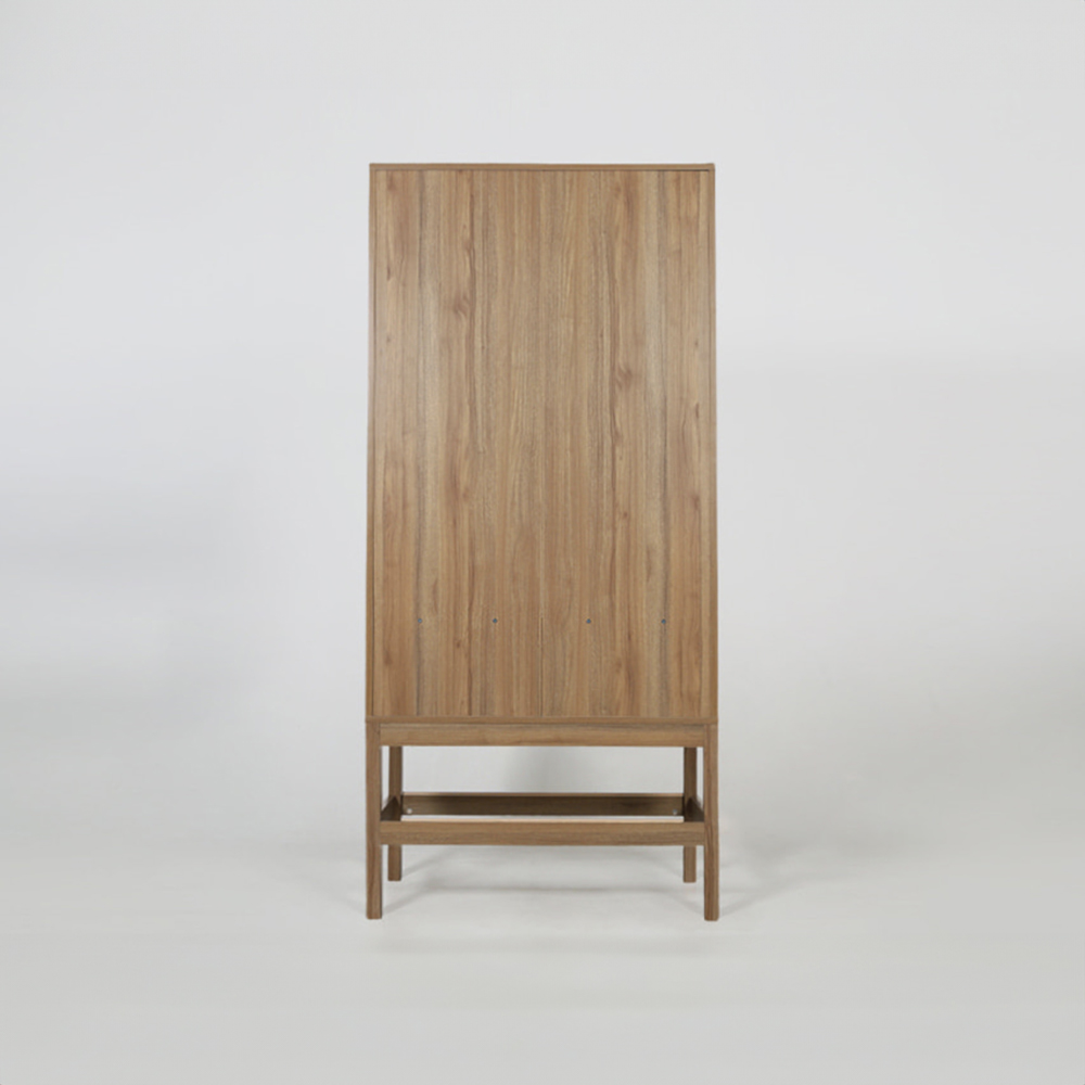 벤탄 옷장 1단 WRM19590R 900x600x1950mm, 2단, 캄포어베니어 4916.5716 이미지 8