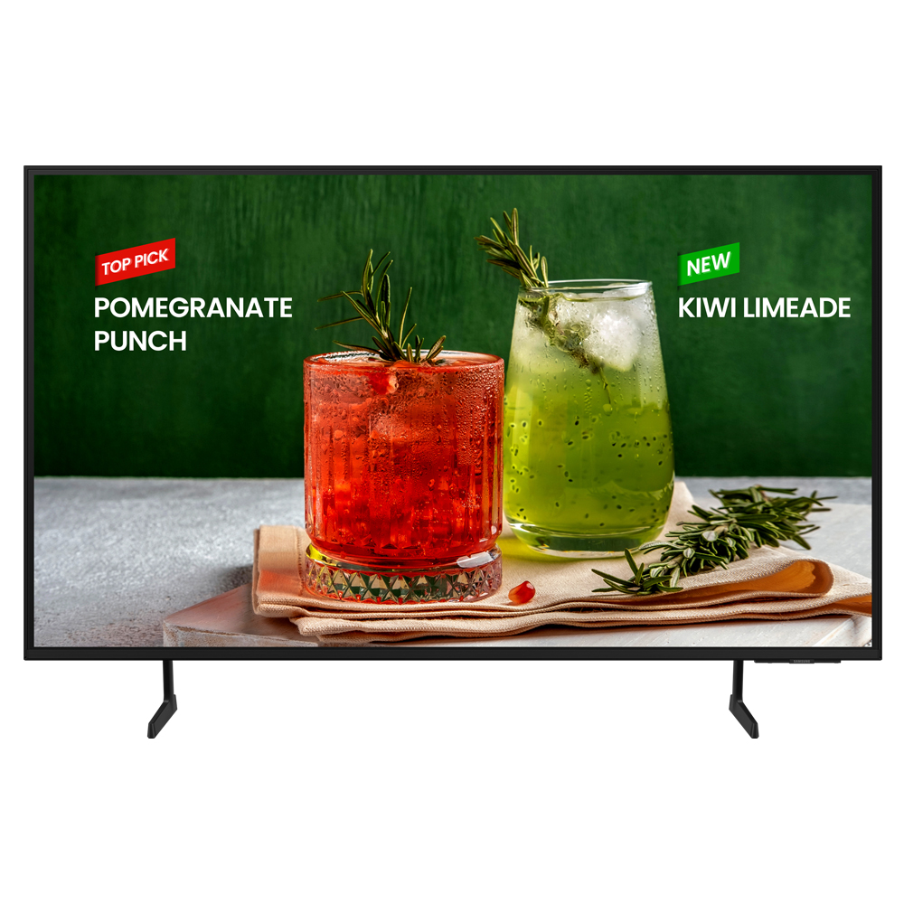 [최종체감가 37만] 삼성 LH43BEDHLGFXKR 107.9cm(43인치) 크리스탈 UHD 4K 1등급 비즈니스 TV 스탠드형 이미지 2