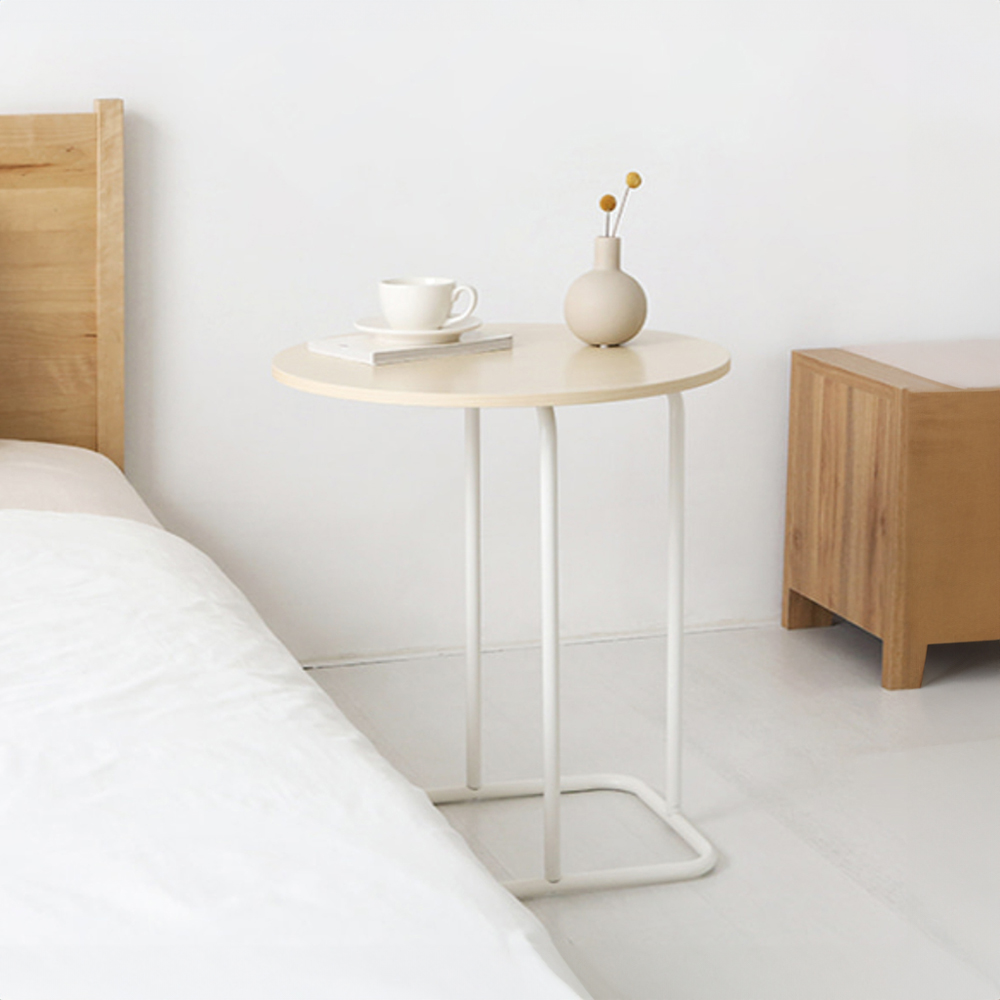 두게드 사이드테이블 원형 D55 내추럴 5940.8114