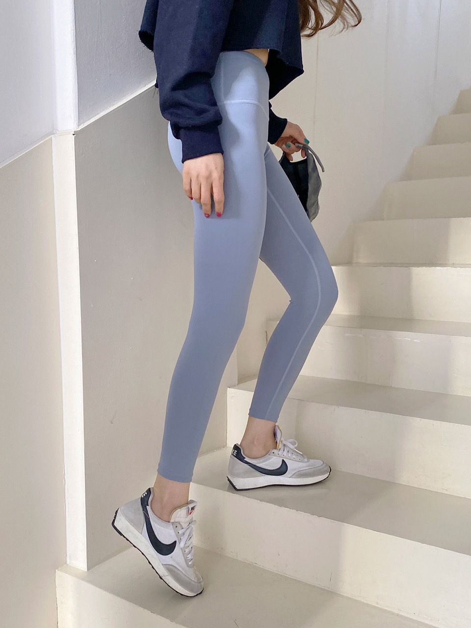 FITx5SH Y존커버 스포츠레깅스 래쉬가드 워터 헬스 피트니스 런닝 데일리 - 상세 이미지 3