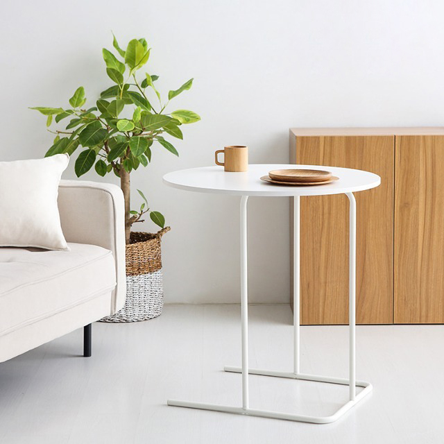 두게드 테이블 원형 D70 화이트 3828.3316