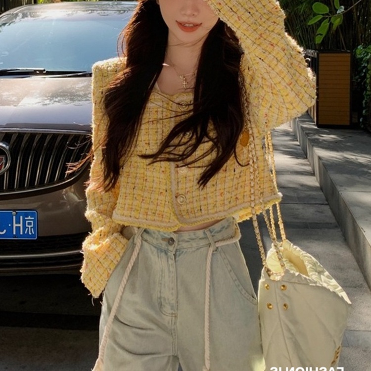 지옥에서 온 판사 1화 박신혜 자켓 긴팔 강빛나 옐로우 크롭 의상 옷 패션 - 상품 이미지