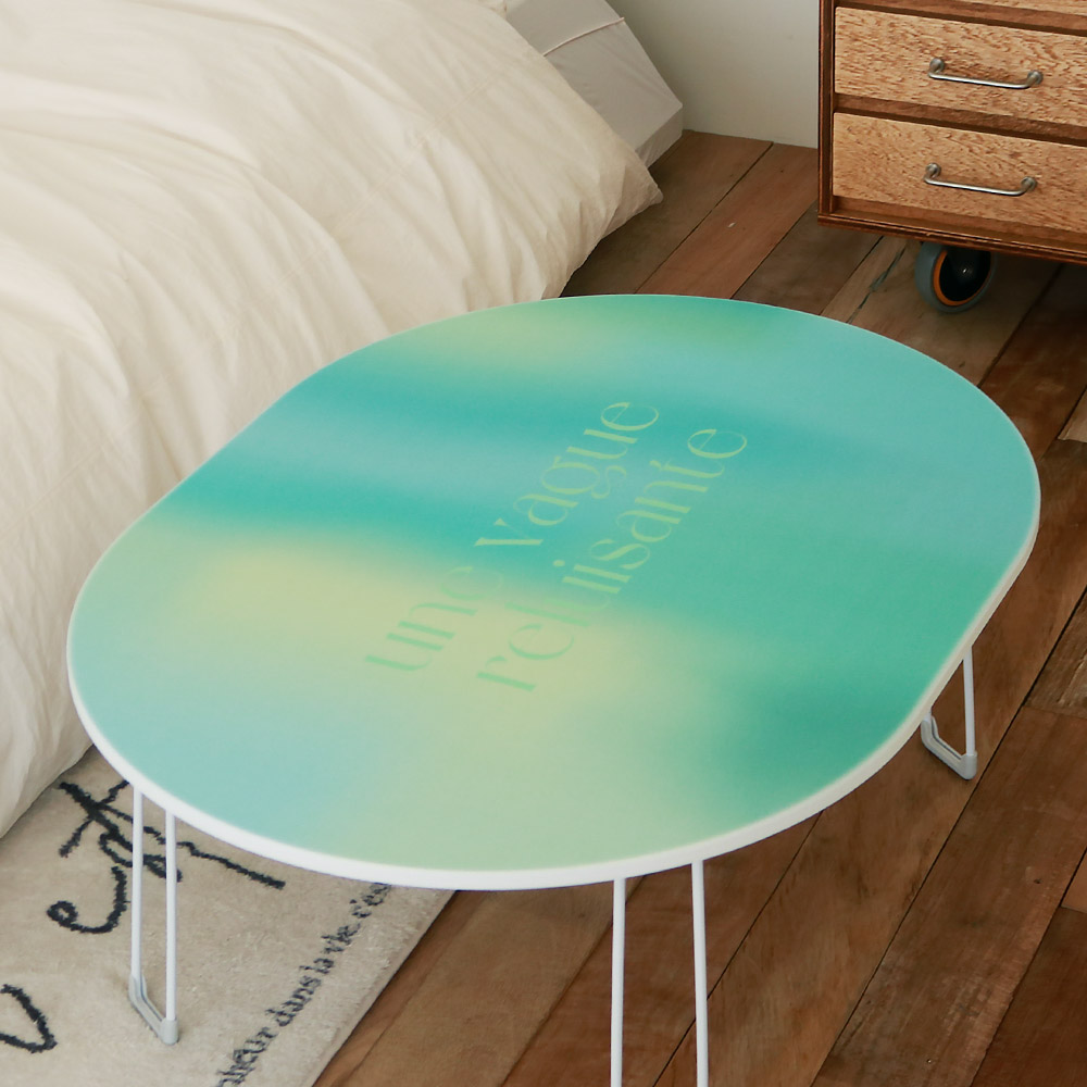 접이식 그라데이션 테이블 베드트레이