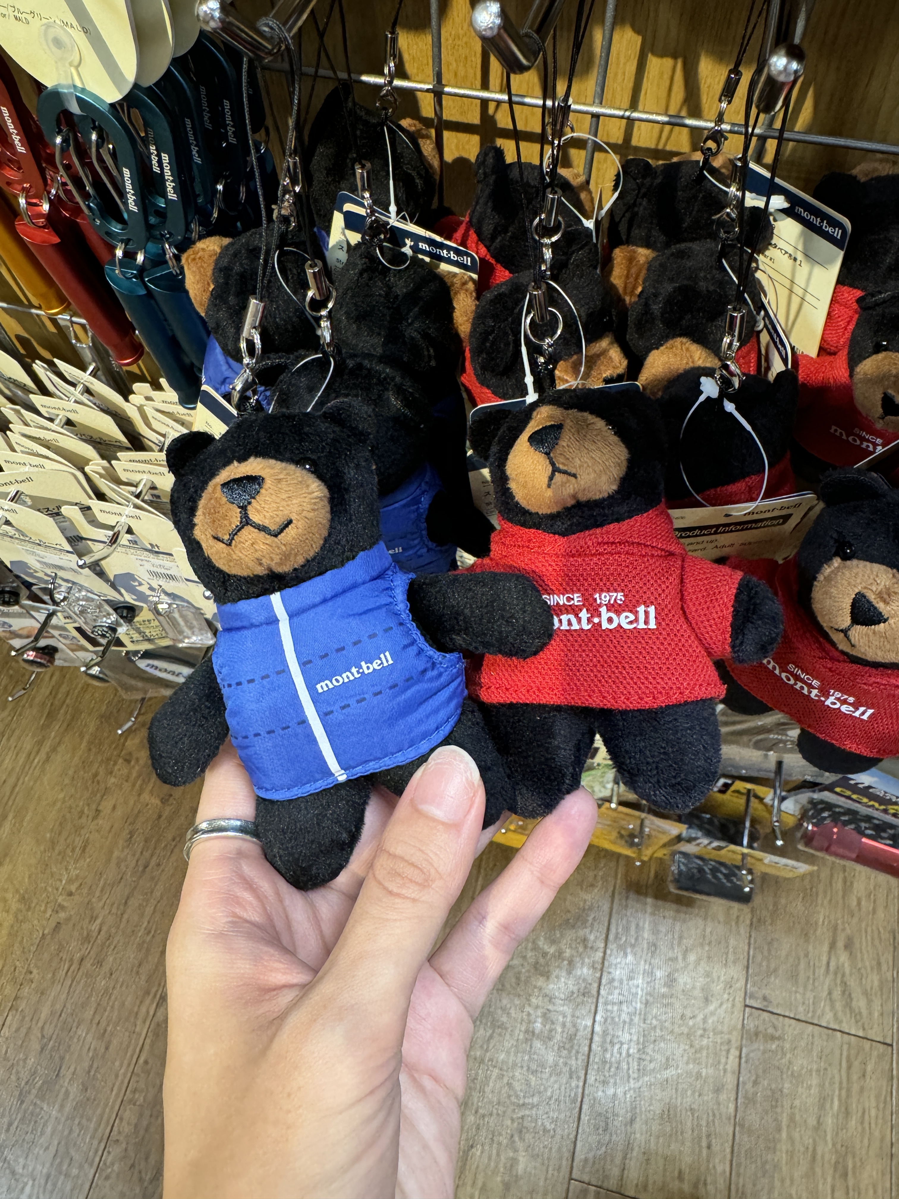 몽벨 키링 스트랩 Monta Bear 1 1124789 - 상세 이미지 3