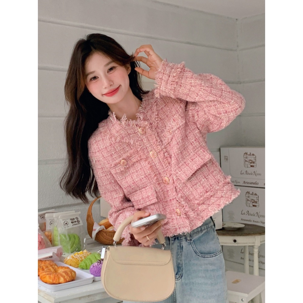 지옥에서 온 판사 2화 박신혜 자켓 핑크 강빛나 트위드 하객룩 의상 옷 패션 - 상세 이미지 5