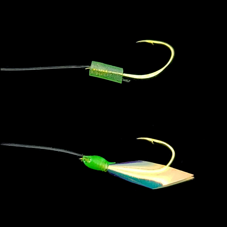 백경 야광 반짝이 어피 15본 SG-208 더블 콤보 전어 숭어 카드채비 사비끼 메가리