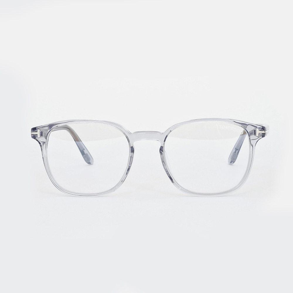 [N도착보장/슈퍼특가]톰포드 TF5797-K-B 020  사각 스퀘어 뿔테 안경테 투명 클리어 룩