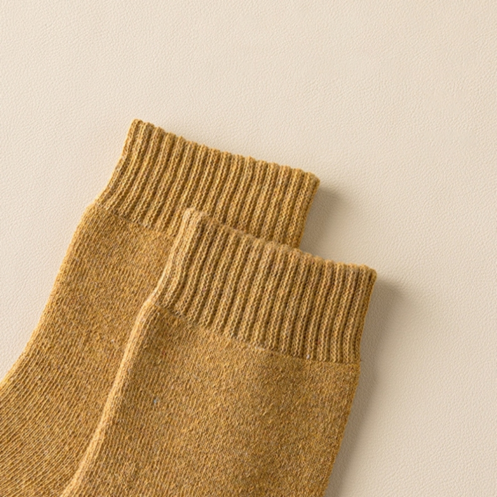 얇은수면양말 빅사이즈수면양말 압축 순면 브릭레드