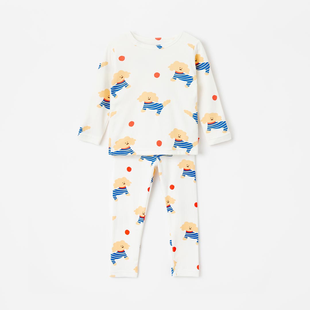 오즈키즈 유아 실내복 아기 내복 긴팔 잠옷 겨울 여아 남아