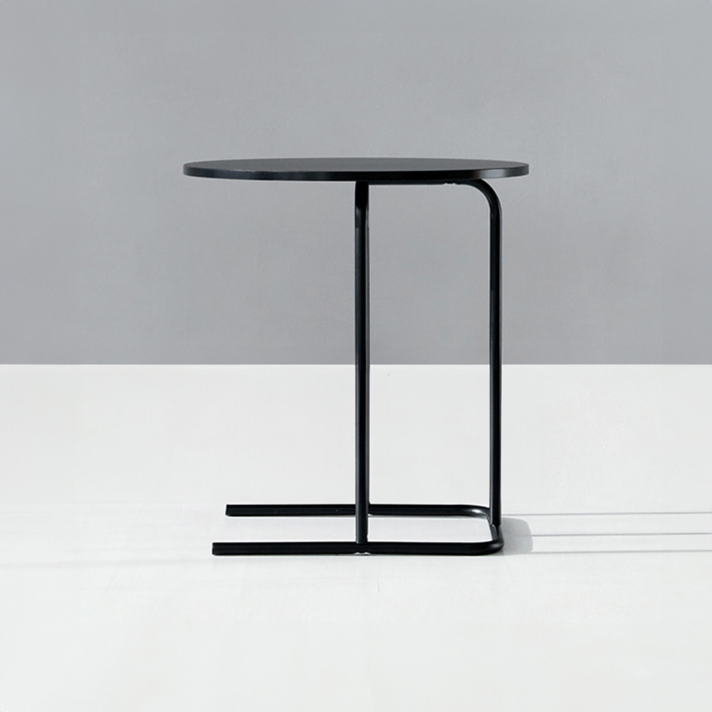 두게드 사이드테이블 원형 D55 블랙 0629.7034