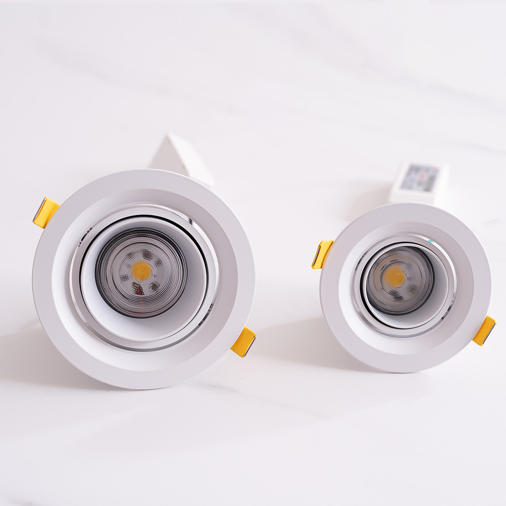 LED 매입등 카프 75mm(3인치) 주광색 하얀빛 COB 일체형 DC타입 - 상세 이미지 2