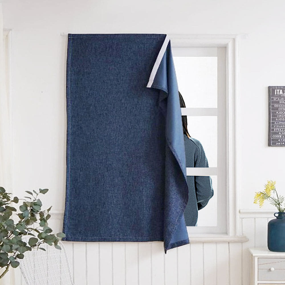 작은창커튼 붙이는암막커튼