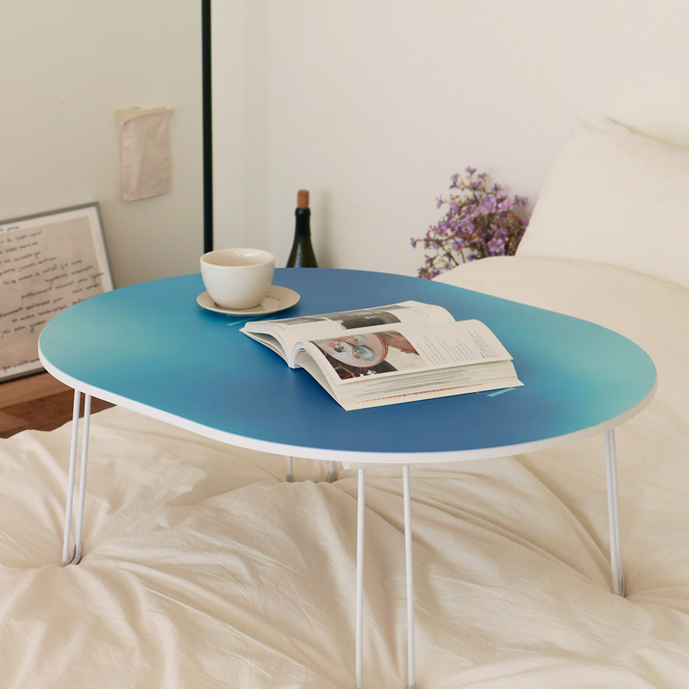 접이식 그라데이션 테이블 베드트레이