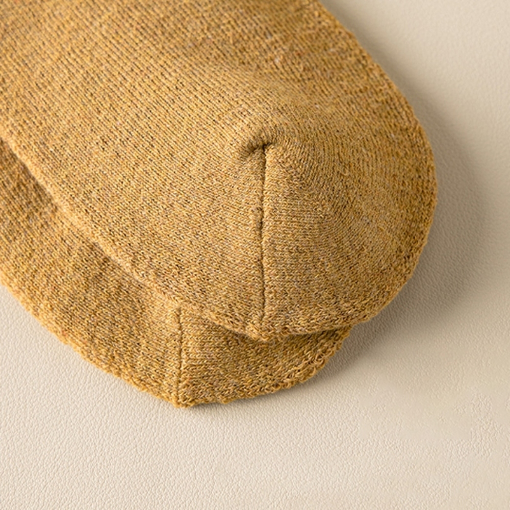 얇은수면양말 빅사이즈수면양말 압축 순면 브릭레드