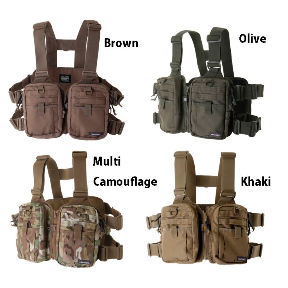 리틀 프레젠츠 스트랩 낚시 조끼 V-23 Strap Vest neo - 상품 이미지
