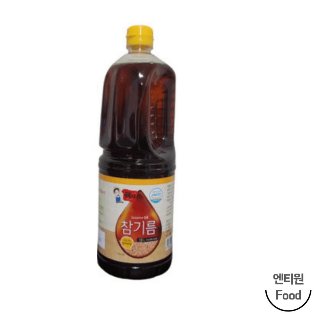 금동이 참기름 1.8L 청정식품 : 엔티원푸드