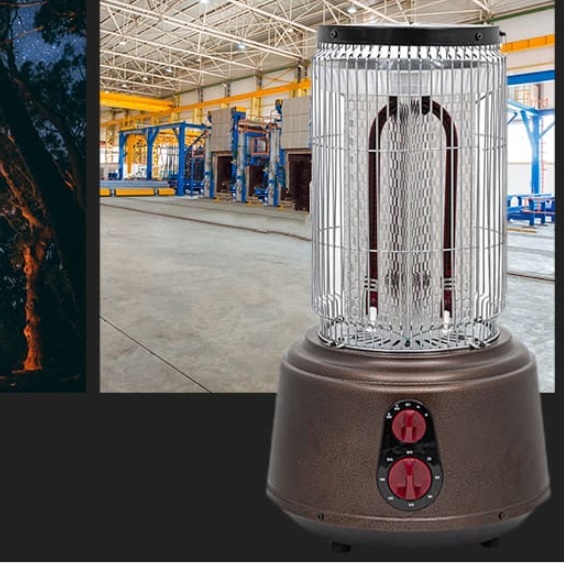 적외선 난방기 반사판 난로 원통형 난로 거실 히터 공장 난로