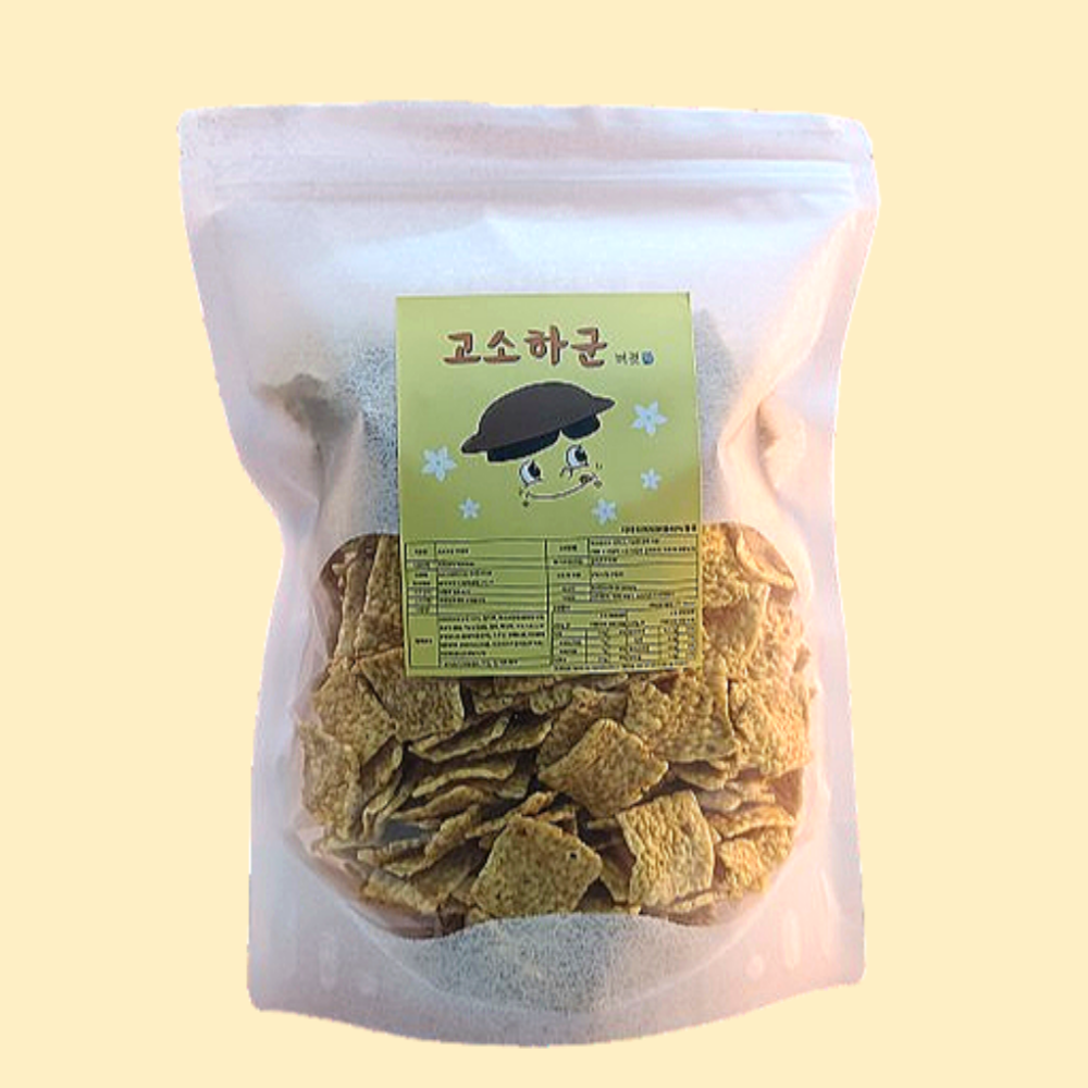 골드메밀칩 메밀과자 스낵 고소하군 210g 2봉 대용량과자 - 상세 이미지 4
