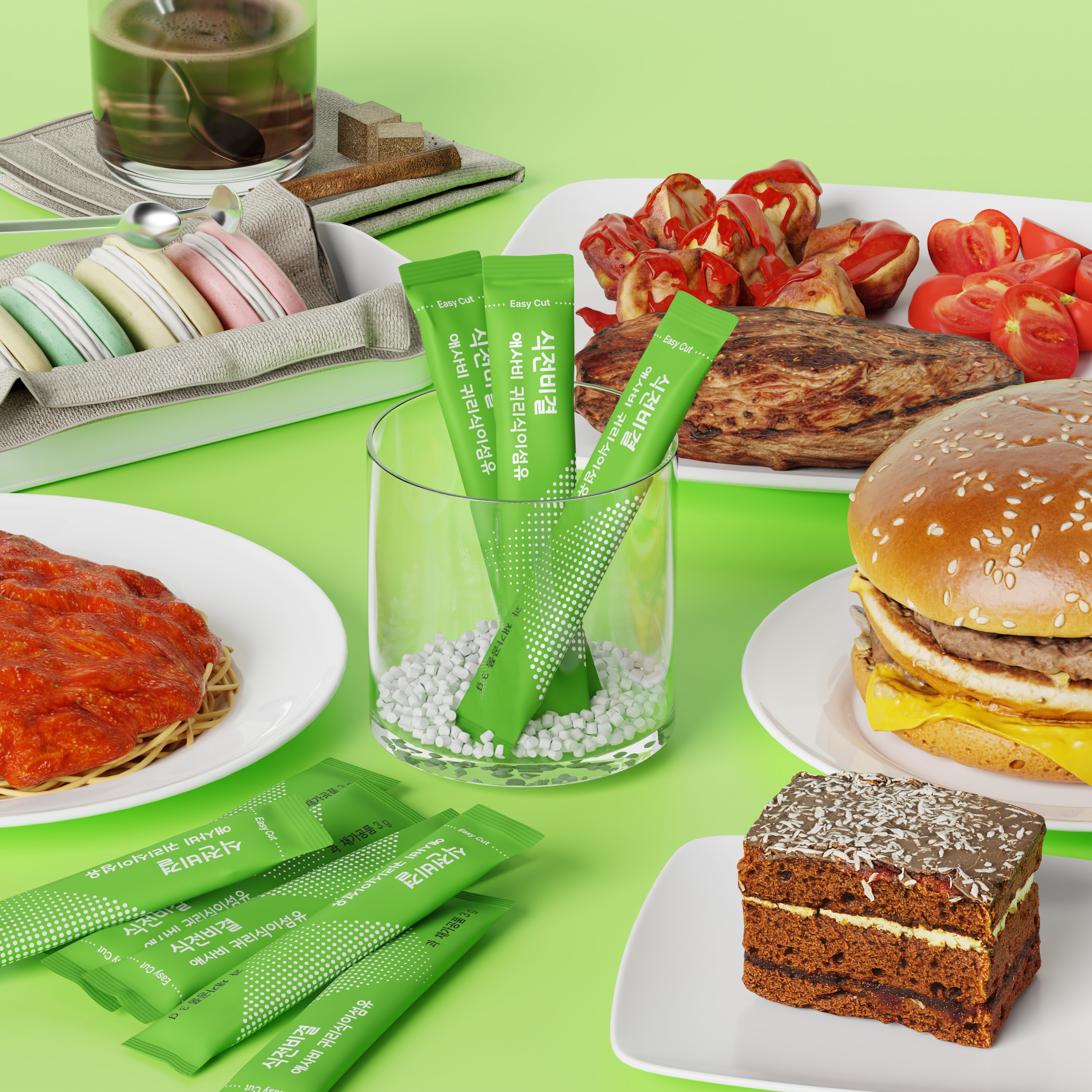 식전비결 애사비 미니볼 30포, 1개 - 상세 이미지 4