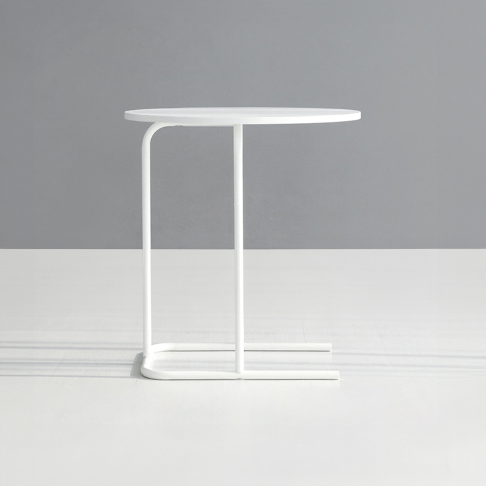 두게드 사이드테이블 원형 D55 화이트 1341.7253