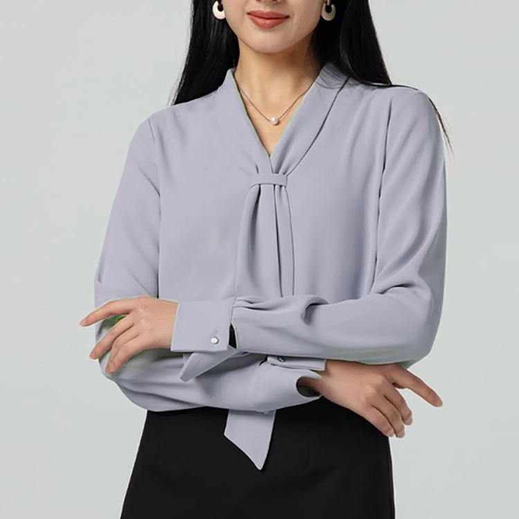 굿 파트너 15화 장나라 블라우스 셔츠 차은경 타이 쉬폰 의상 옷 패션 - 메인 이미지