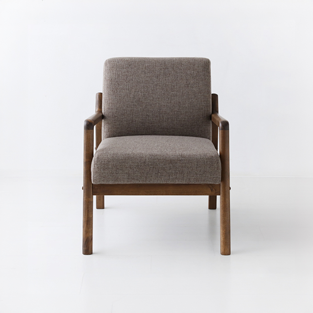 데니쉬 패브릭 소파 1인 모카브라운, 5645.4652