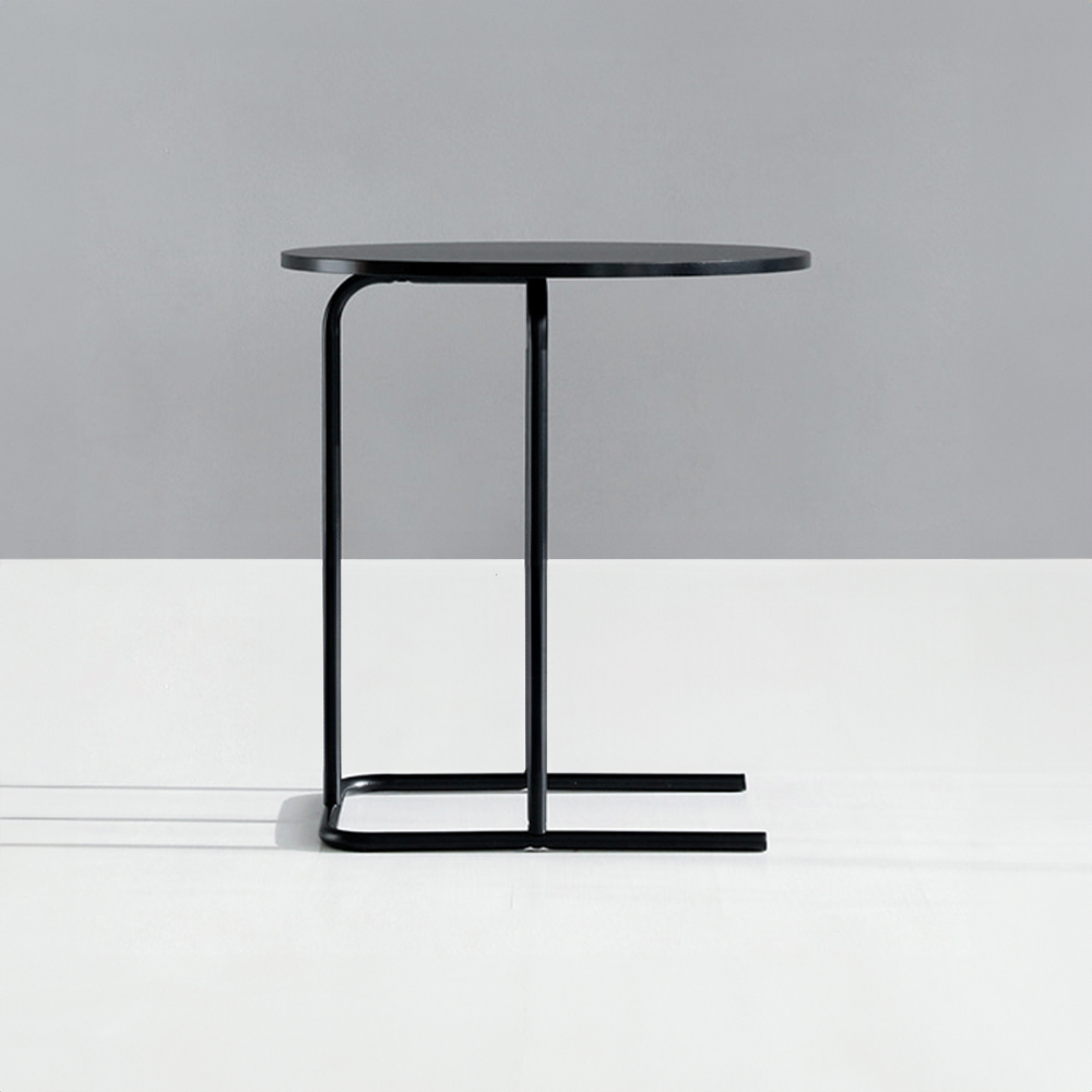 두게드 사이드테이블 원형 D55 블랙 0629.7034