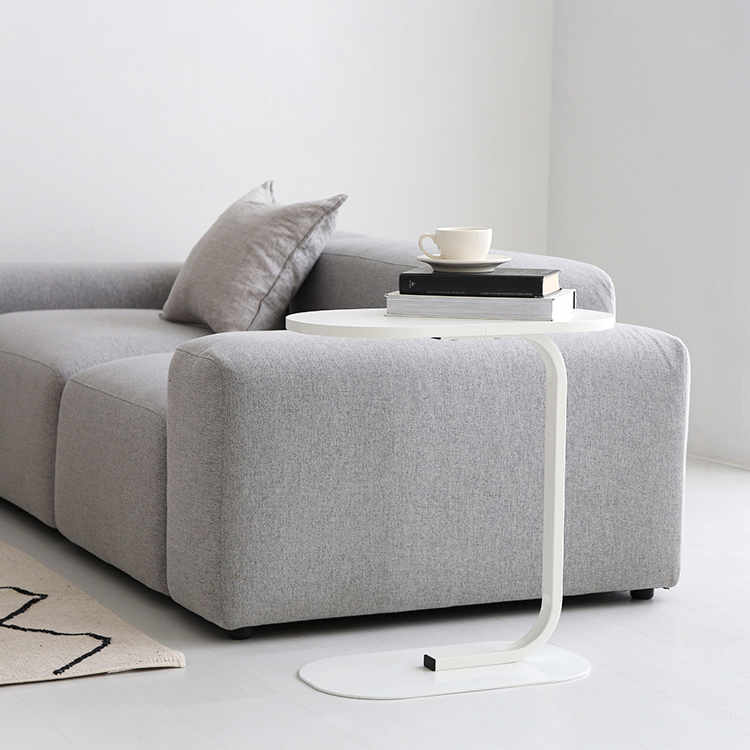 두게드 사이드테이블 A형 화이트 4519.3264