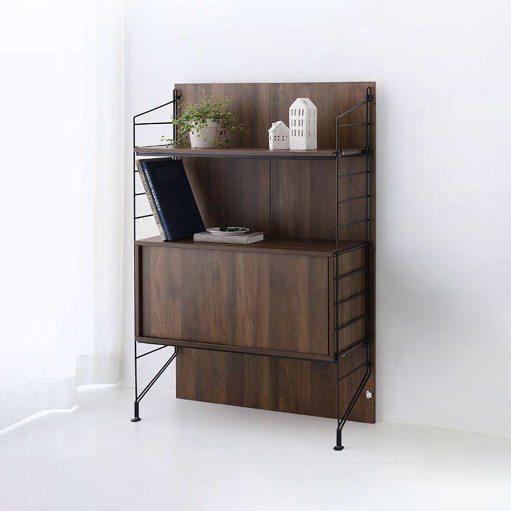 이지보 HERO 팬트리 수납장 ezb010 3단, 79.2x36.6x121.1cm, 코코아월넛 4197.2897 - 상세 이미지 2