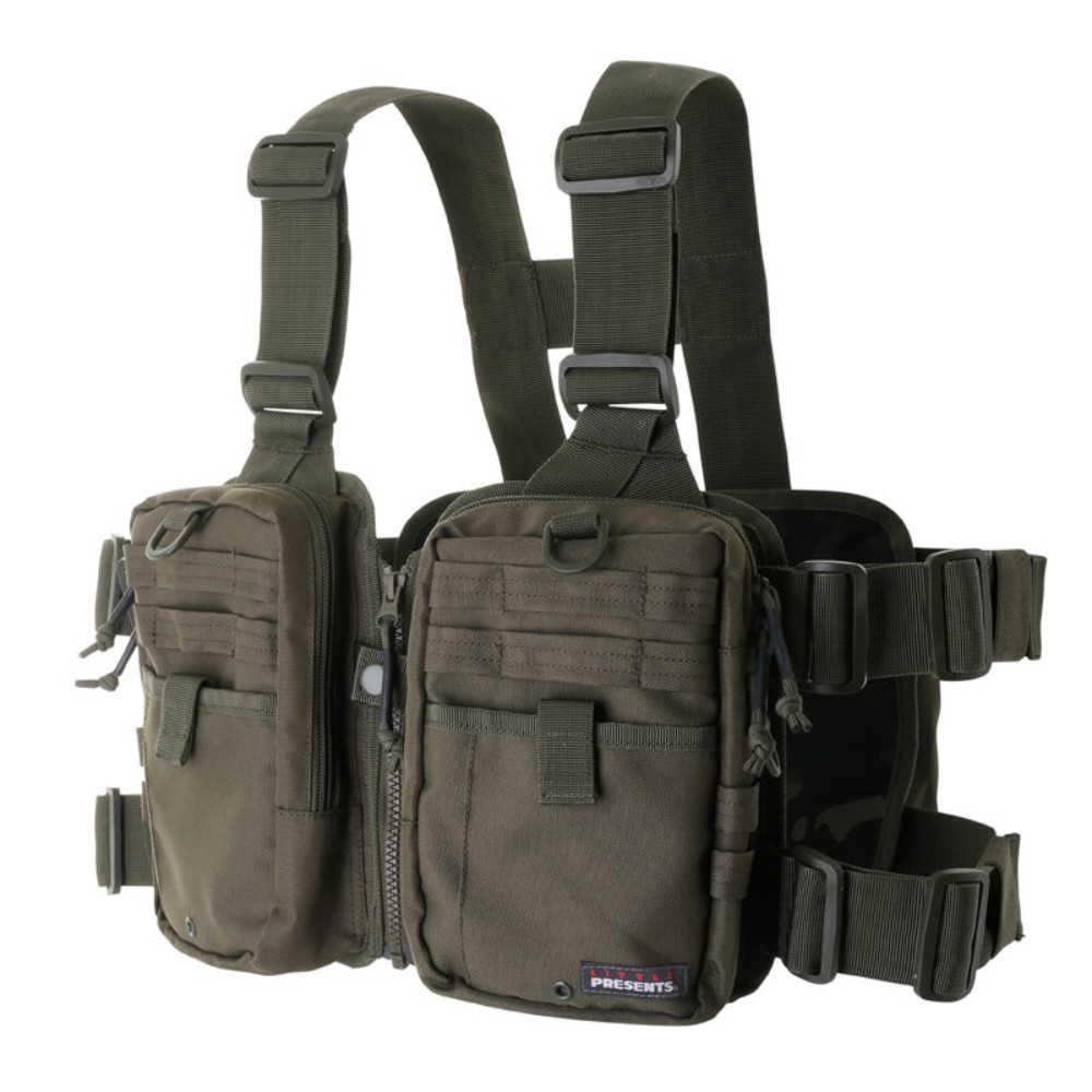 리틀 프레젠츠 스트랩 낚시 조끼 V-23 Strap Vest neo 이미지 7