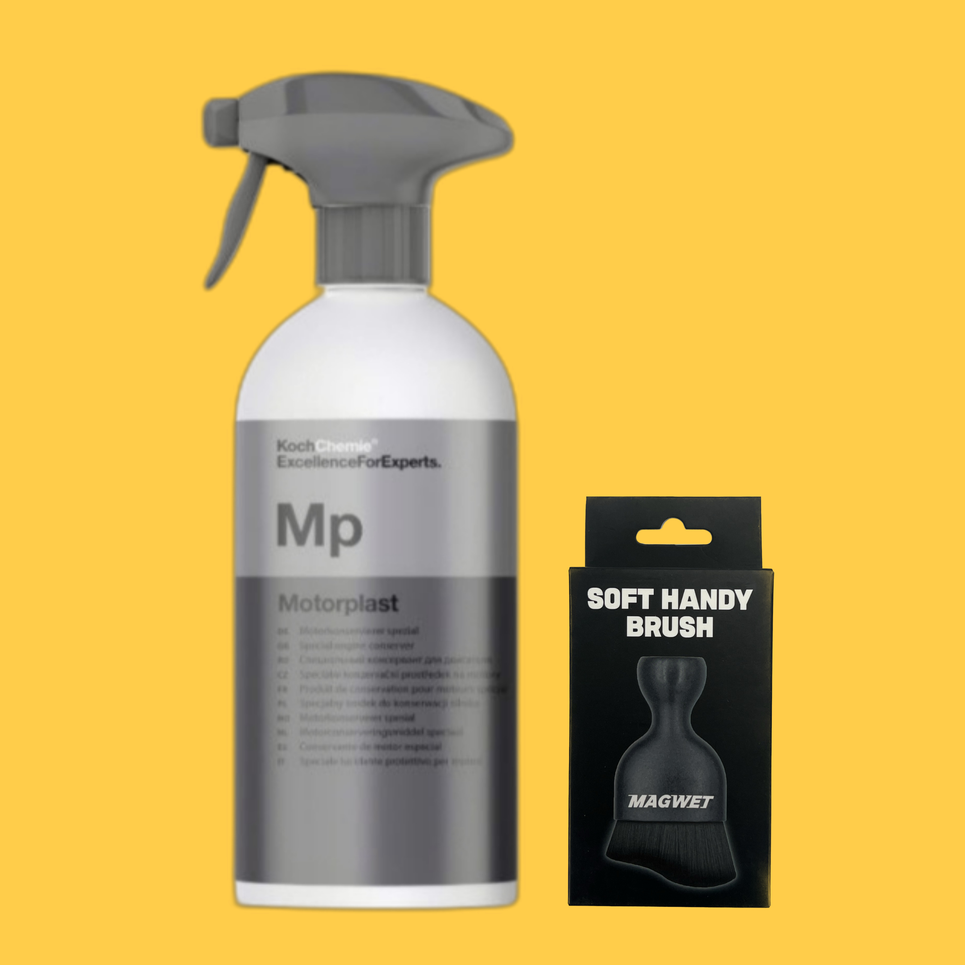 코흐케미 MP 모터플라스트 500ml 소프트브러쉬 세트 엔진룸 코팅제 - 상품 이미지