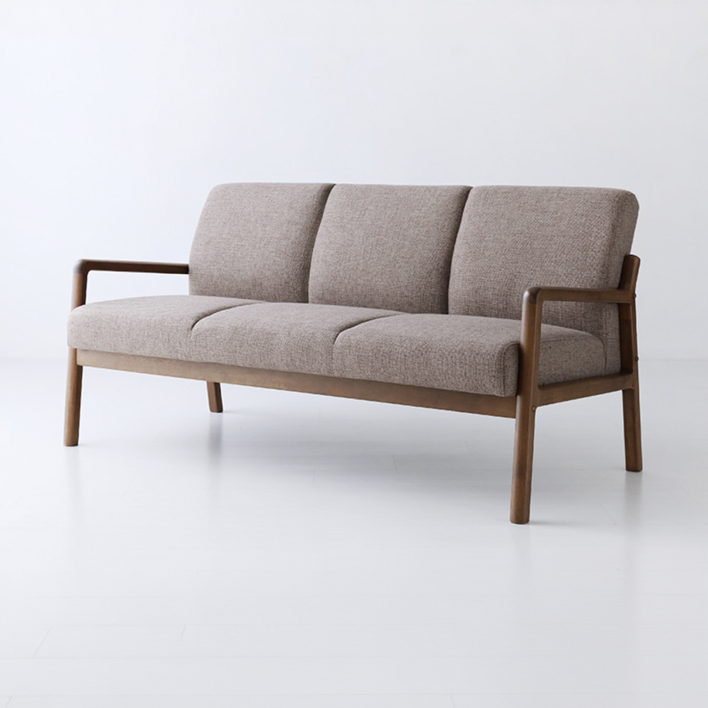 데니쉬 패브릭 소파 3인 다크블루