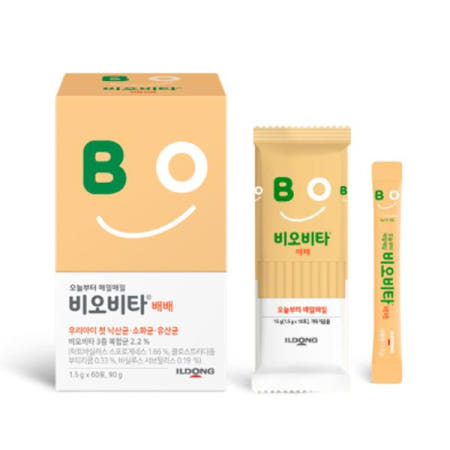 비오비타 배배 (60포) | 일동 | 아연함유 유익균 포뮬러 핵심균주 장건강 건강밸런스